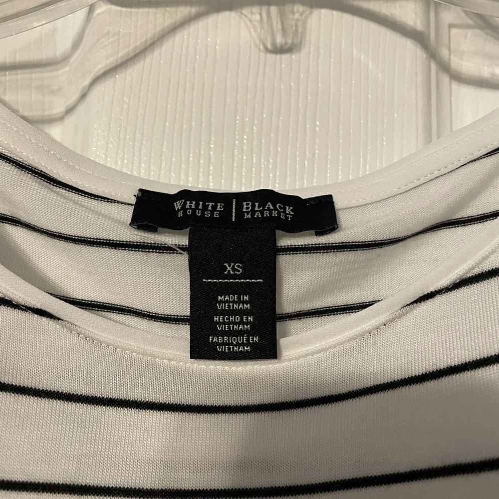 White House Black Market One-sided Ruffle Tank - Picture 9 of 10